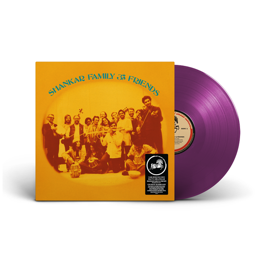 Limited Edition Ravi Shankar - Shankar Family & Friends - Orchid Color Vinyl LP