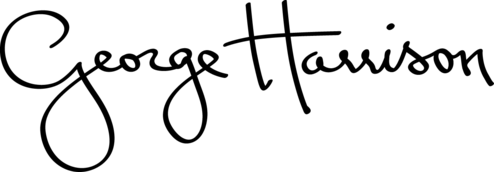George Harrison Signature Logo
