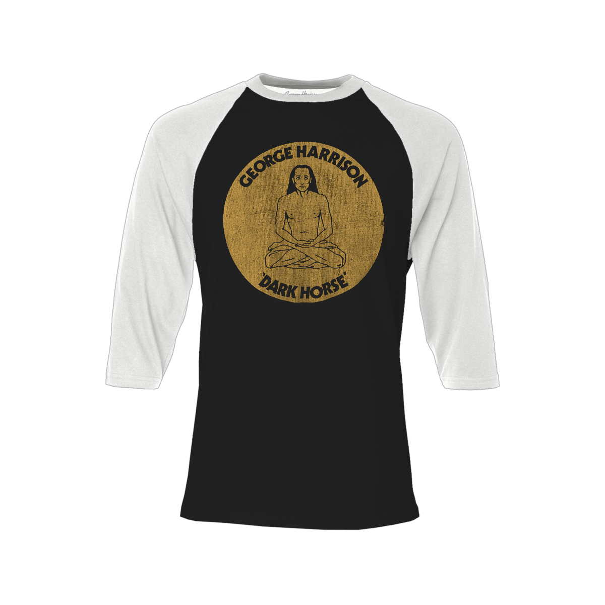 Dark Horse Babaji Raglan - George Harrison Shop