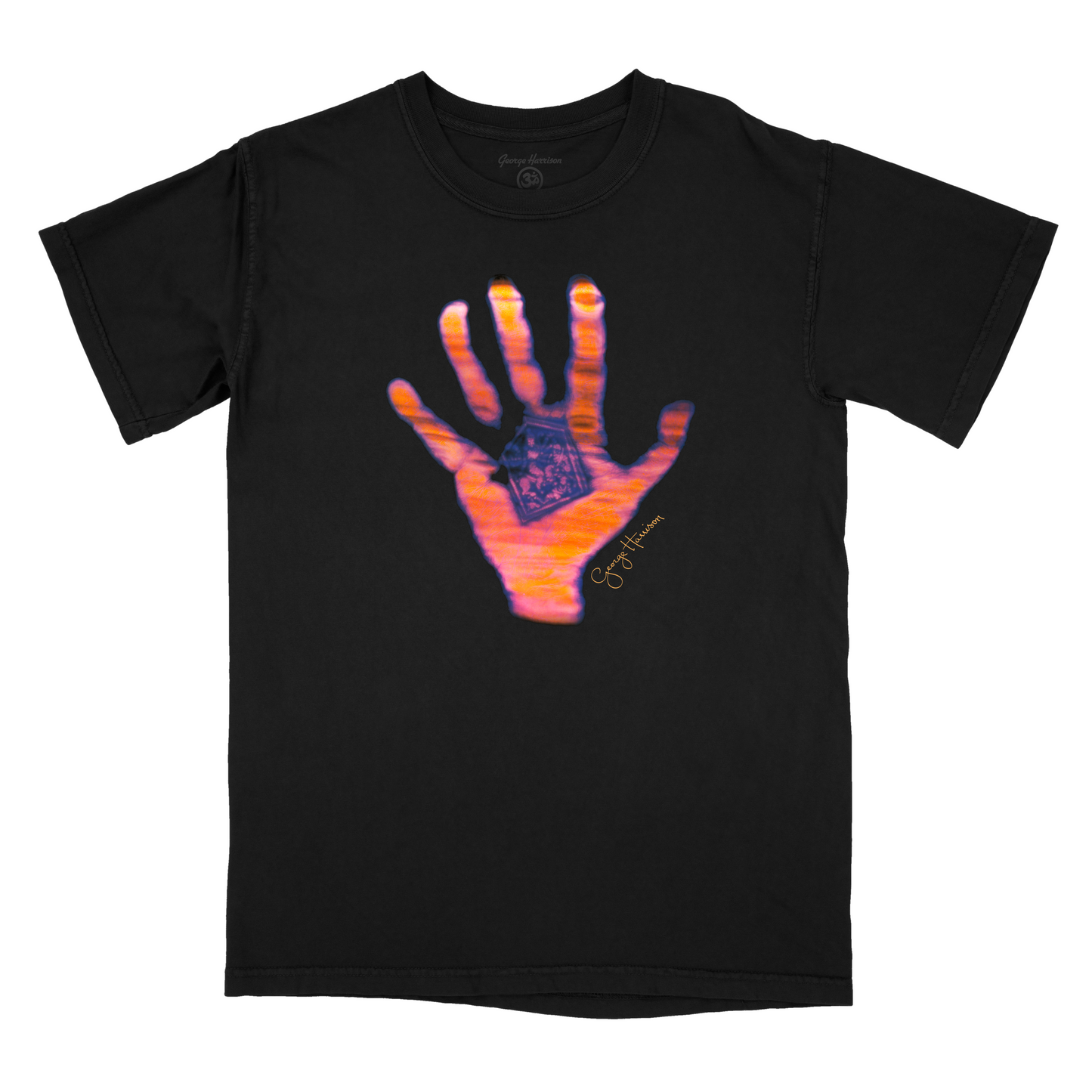 Living In The Material World Hand T-Shirt