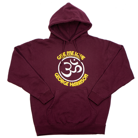 Give Me Love Maroon Hoodie