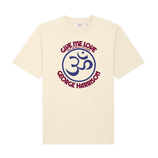 T-Shirt Officiel George Harrison Sun And Moon – Tee-Shirt Homme Femme Rock Vintage Licensed Rock Off