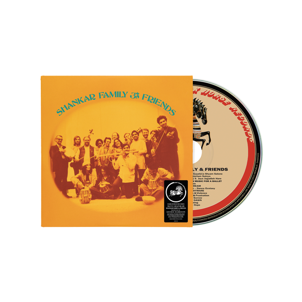 Ravi Shankar - Shankar Family & Friends - CD – George Harrison Ravi Shankar - Shankar Family & Friends - CD – George Harrison