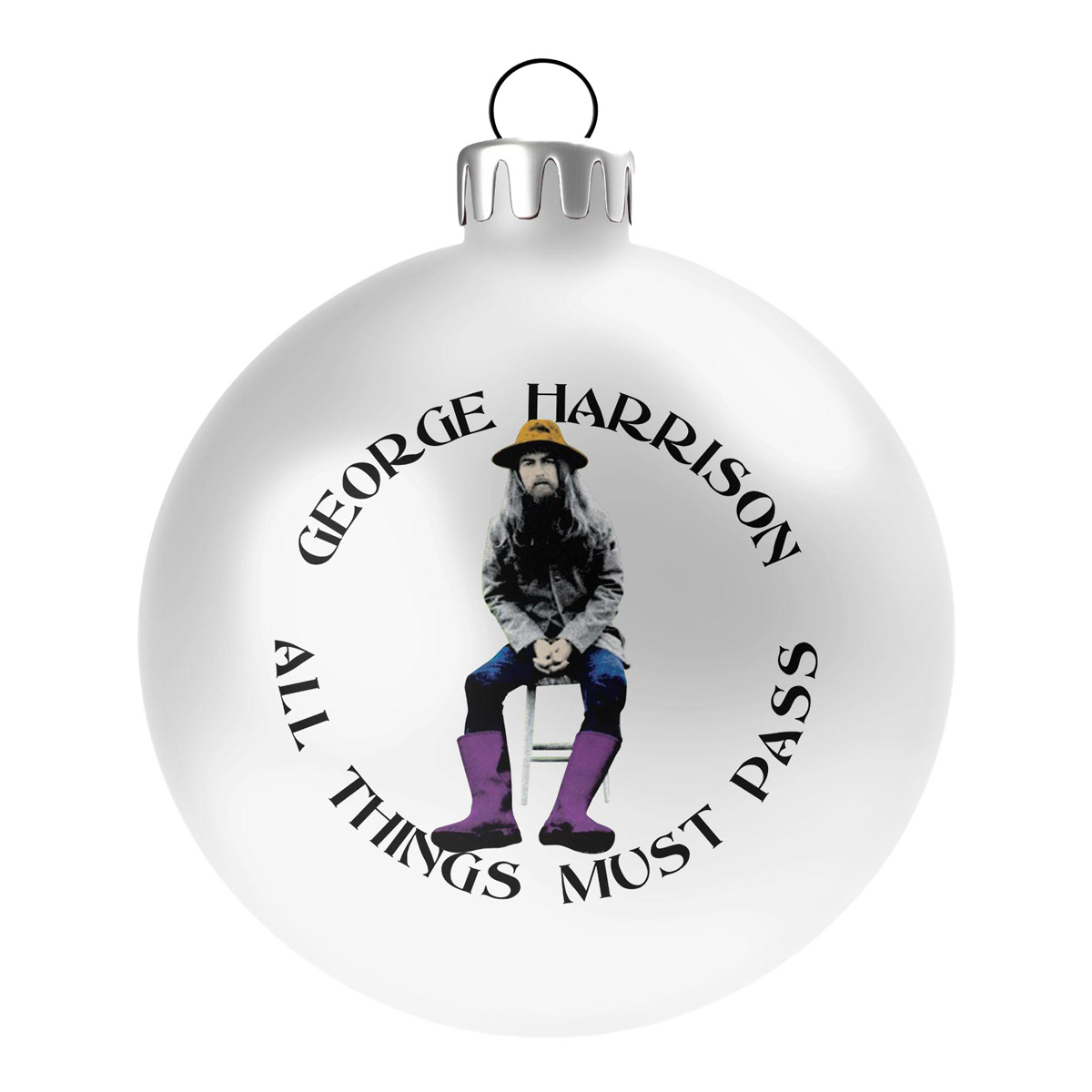 All Things Must Pass Holiday Ornament - George Harrison Shop