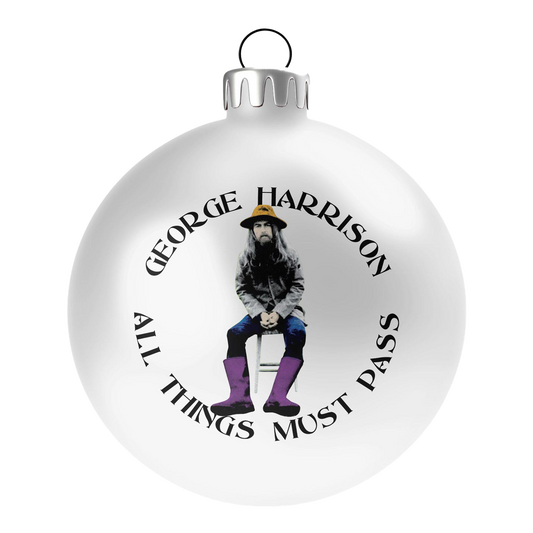 All Things Must Pass Holiday Ornament - George Harrison Shop