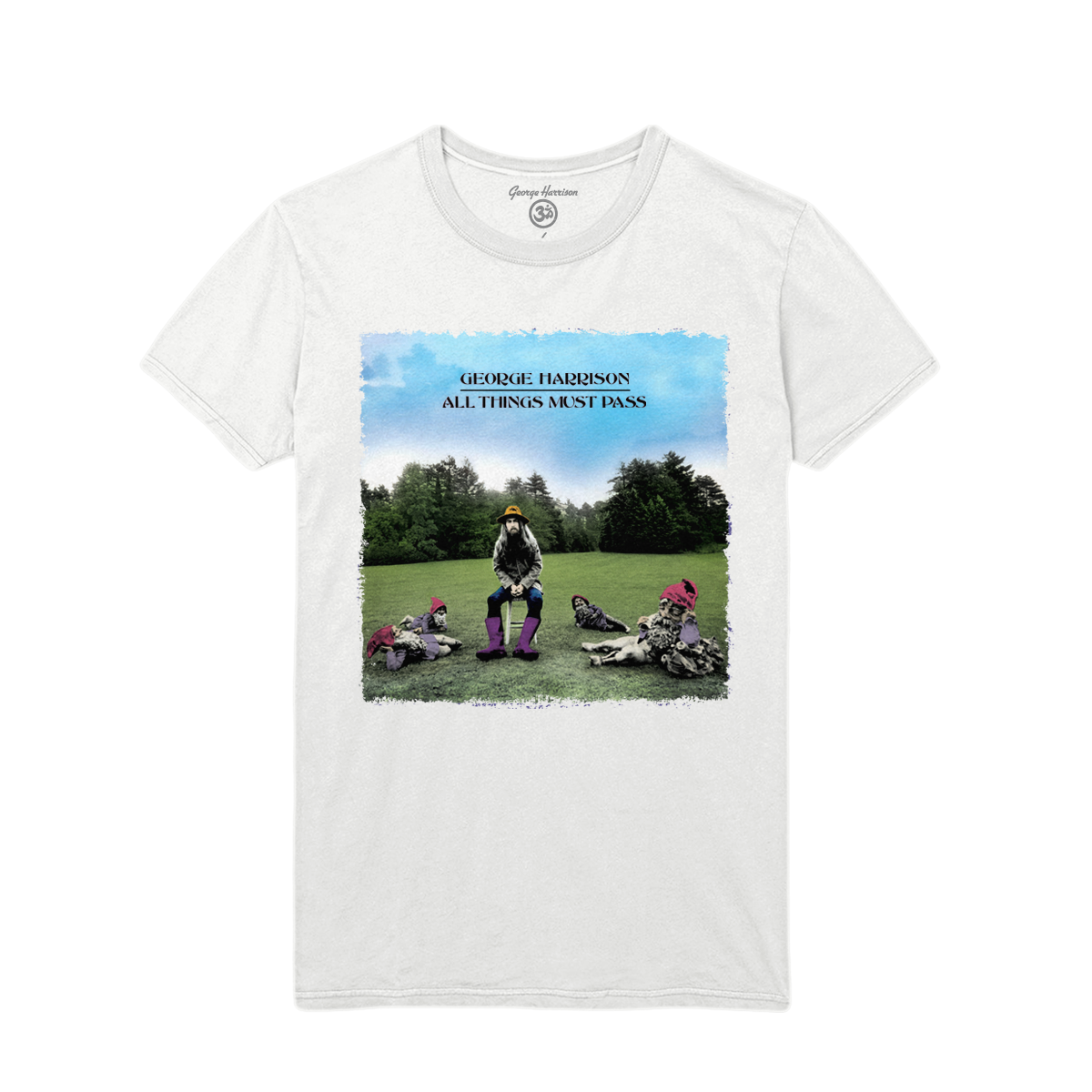 All Things Must Pass White Tee - George Harrison Shop