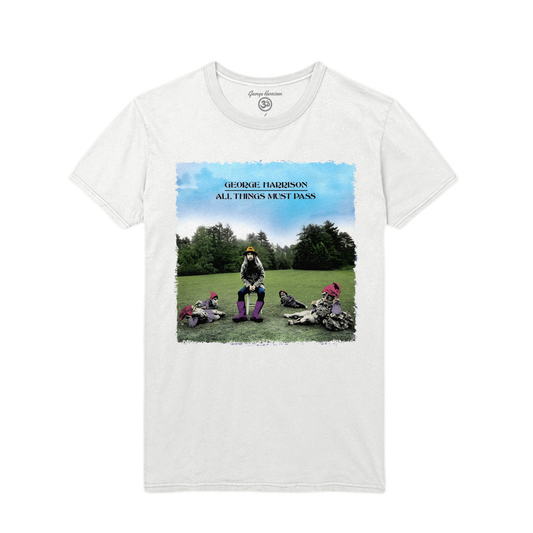 All Things Must Pass White Tee - George Harrison Shop