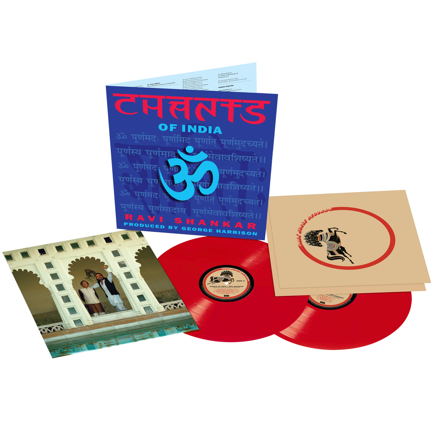 Chants of India Limited Edition Red Vinyl 2LP w/Exclusive Print